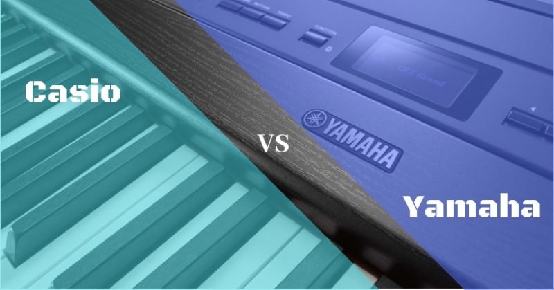 Pianoforte digitale Yamaha vs Casio