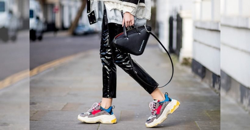 Chunky sneakers: scarpe alla moda stile Balenciaga Chunky sneakers: scarpe alla moda stile Balenciaga